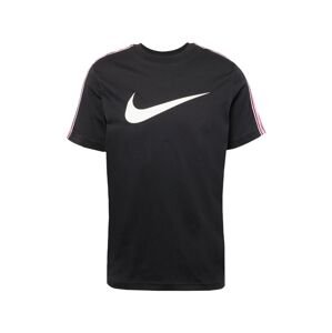 Nike Sportswear Tričko růžová / černá / bílá