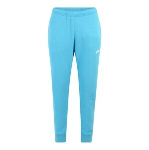 Nike Sportswear Kalhoty nebeská modř / bílá