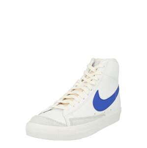 Nike Sportswear Kotníkové tenisky nebeská modř / světle šedá / pastelově oranžová / bílá