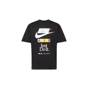 Nike Sportswear Tričko mix barev / černá / bílá