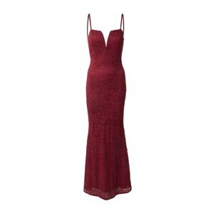 WAL G. Společenské šaty 'TILLY' vínově červená
