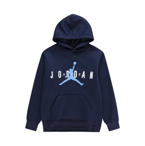Jordan Mikina námořnická modř / světlemodrá / bílá