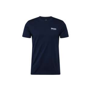 HOLLISTER Tričko 'EMEA' námořnická modř / bílá