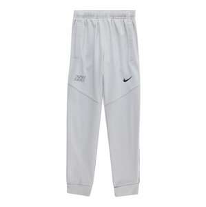 Nike Sportswear Kalhoty stříbrně šedá / černá / bílá