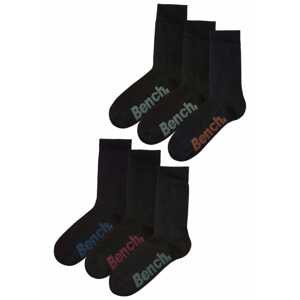 BENCH Ponožky  modrá / zelená / černá