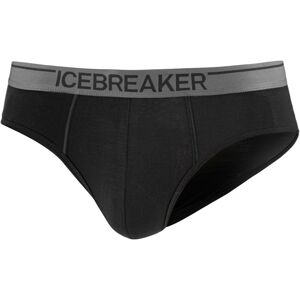 ICEBREAKER Sportovní spodní prádlo čedičová šedá / černá