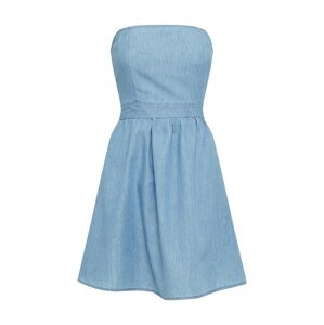 Urban Classics Letní šaty  modrá džínovina