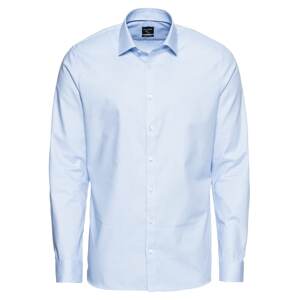 OLYMP Společenská košile modrá / bílá