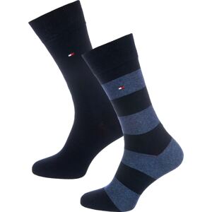 Tommy Hilfiger Underwear Ponožky  černá / chladná modrá