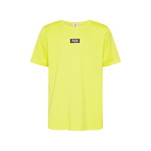 PARI Tričko 'Ben'  bílá / žlutá / černá
