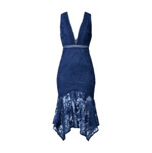 Love Triangle Koktejlové šaty 'Chantelle' ultramarínová modř