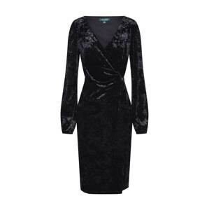 Lauren Ralph Lauren Koktejlové šaty 'JONI'  černá