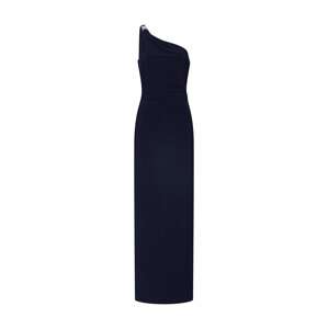 Lauren Ralph Lauren Společenské šaty 'BELINA-ONE SHOULDER-EVENING DRESS'  námořnická modř