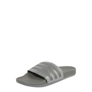 ADIDAS PERFORMANCE Plážová/koupací obuv 'Adilette Comfort'  stříbrná
