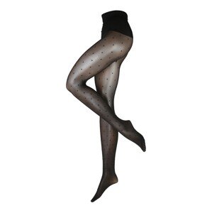 Swedish Stockings Jemné punčocháče 'Doris Dot'  černá