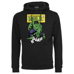 Mister Tee Mikina 'Hulk Crunch'  černá / zelená / žlutá / bílá