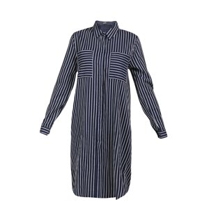 DreiMaster Vintage Kleid  námořnická modř / bílá