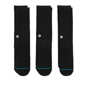 Stance Sportovní ponožky  aqua modrá / černá