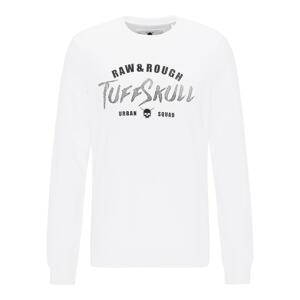 TUFFSKULL Sweatshirt  černá / šedá / bílá