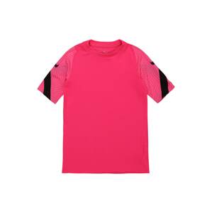 NIKE Funkční tričko 'Breathe Strike'  černá / pink