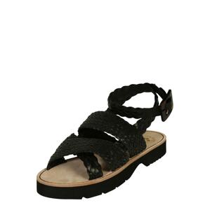 SCOTCH & SODA Páskové sandály 'Phiona'  černá