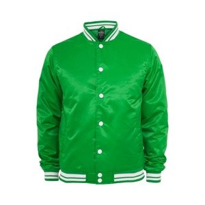 Urban Classics Přechodná bunda  zelená / bílá