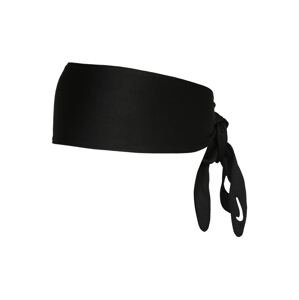 NIKE Accessoires Sportovní čelenka  černá / bílá