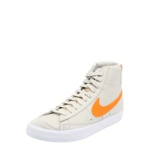 Nike Sportswear Kotníkové tenisky  bílá / oranžová