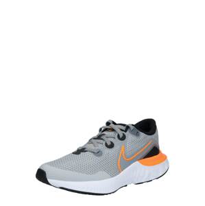 NIKE Sportovní boty 'Renew Run'  jasně oranžová / šedá