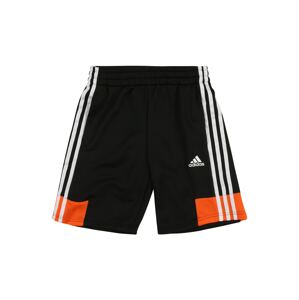 ADIDAS PERFORMANCE Sportovní kalhoty 'B A.R.'  bílá / černá / oranžová