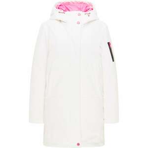 MYMO Zimní kabát  pink / offwhite / černá