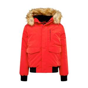 Superdry Zimní bunda 'EVEREST'  červená