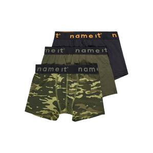 NAME IT Spodní prádlo  khaki / olivová / černá / šedá / oranžová