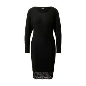 GUESS Úpletové šaty 'CELINE' černá