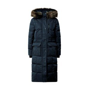 Superdry Zimní kabát  námořnická modř