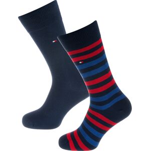 Tommy Hilfiger Underwear Ponožky  modrá / červená / tmavě modrá