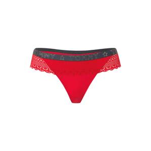 Tommy Hilfiger Underwear Tanga 'HOLIDAY'  červená / námořnická modř