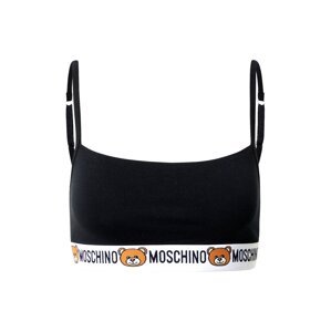 Moschino Underwear Podprsenka  černá / bílá / hnědá