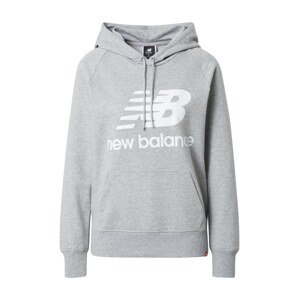 new balance Sweatshirt  bílá / šedý melír