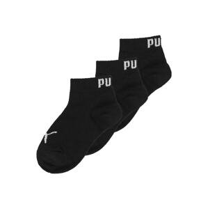 PUMA Ponožky  černá / bílá