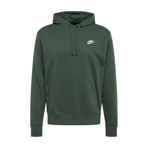 Nike Sportswear Mikina  zelený melír / bílá