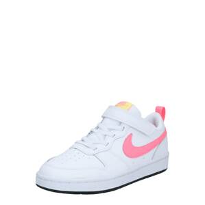 Nike Sportswear Tenisky 'Court Borough 2'  pink / bílá / žlutá
