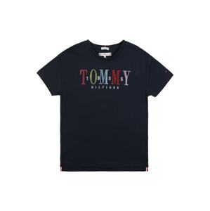 TOMMY HILFIGER Tričko  námořnická modř / mix barev
