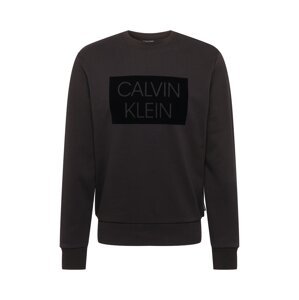 Calvin Klein Mikina  černá / antracitová