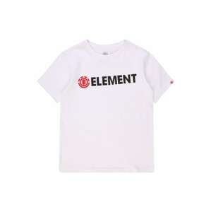 ELEMENT Funkční tričko 'BLAZIN'  offwhite / černá / červená