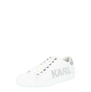 Karl Lagerfeld Tenisky 'KUPSOLE II'  stříbrná / bílá