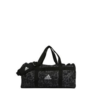ADIDAS PERFORMANCE Sportovní taška  černá / šedá / bílá / tmavě šedá