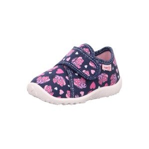 SUPERFIT Pantofle 'SPOTTY'  marine modrá / pink / růžová / bílá