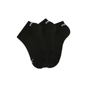 PUMA Sportovní ponožky  černá / bílá / antracitová