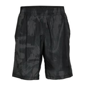 UNDER ARMOUR Sportovní kalhoty 'Adapt'  černá / šedá